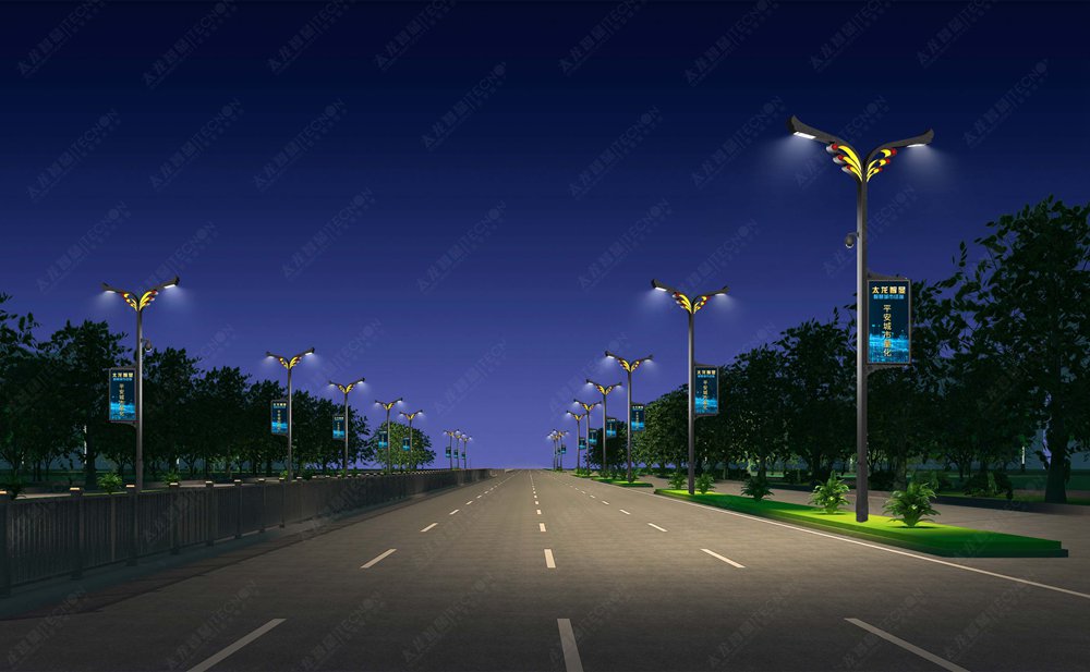 智慧路燈，智慧路燈廠家，智慧路燈屏